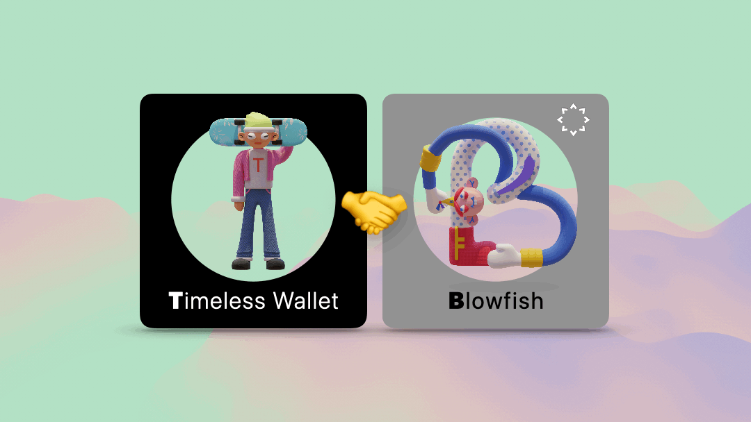 Blowfish Partners with Timeless Wallet, Empowering Users to Transact Securely and Fearlessly